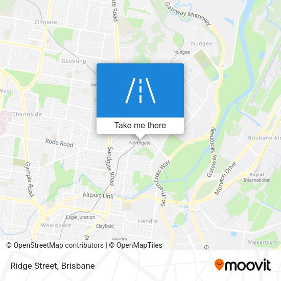 Ridge Street map