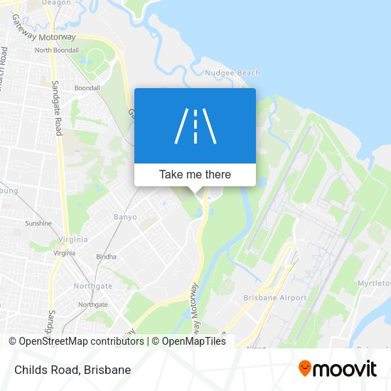 Childs Road map