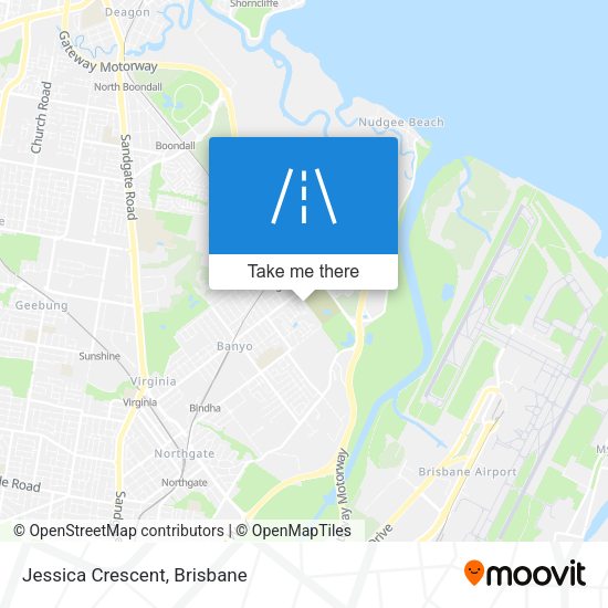 Jessica Crescent map