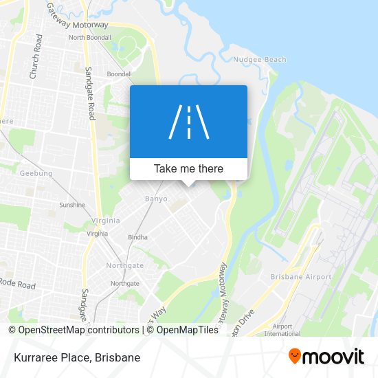 Kurraree Place map