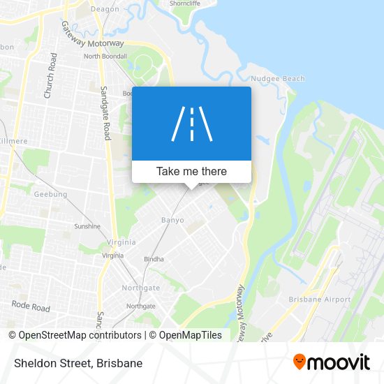 Sheldon Street map