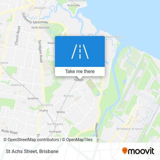 St Achs Street map