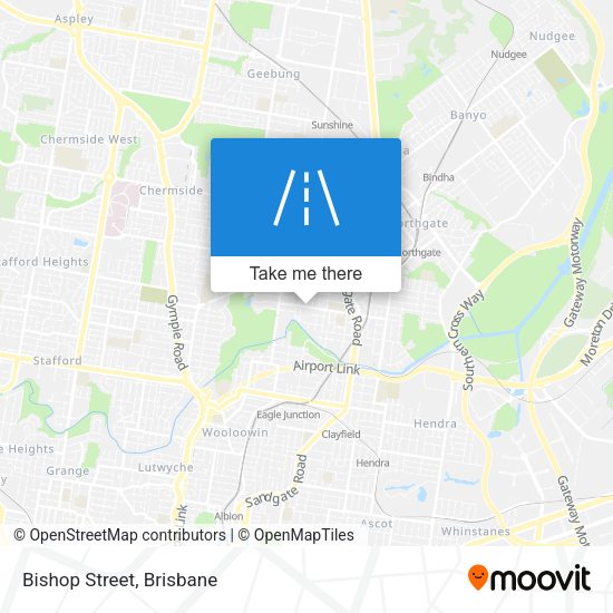 Bishop Street map