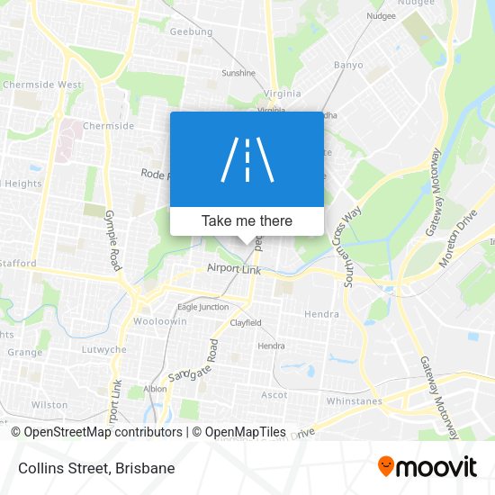 Collins Street map