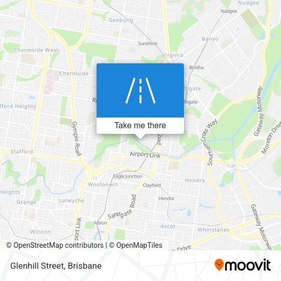 Glenhill Street map