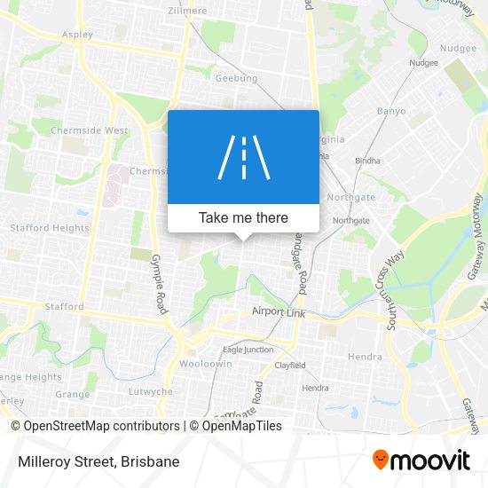 Milleroy Street map