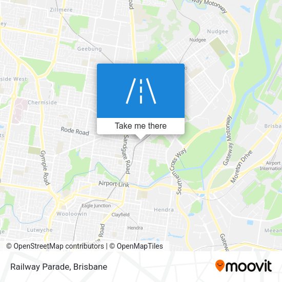 Railway Parade map