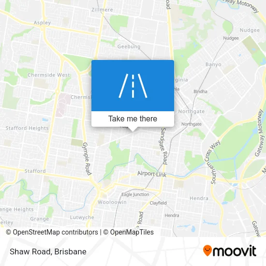Shaw Road map