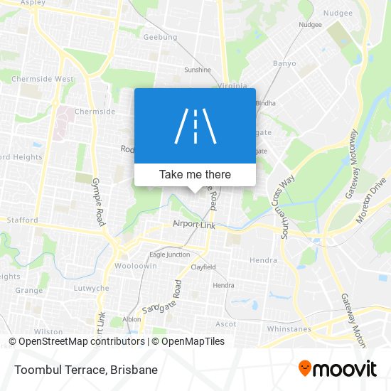 Mapa Toombul Terrace