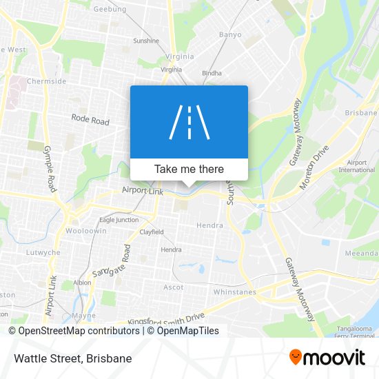 Wattle Street map