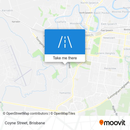 Coyne Street map