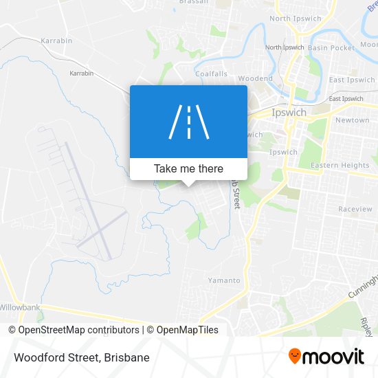 Woodford Street map