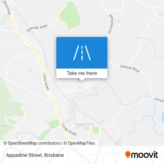 Appadine Street map