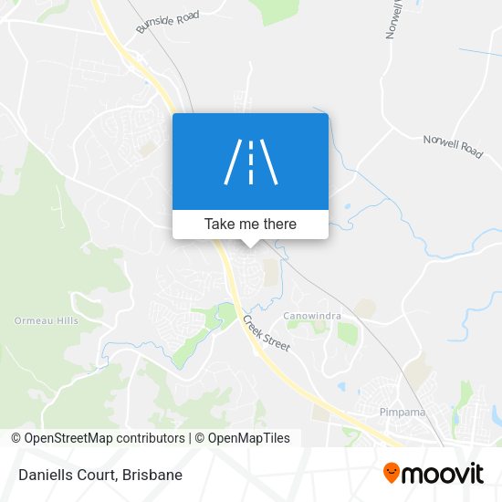 Daniells Court map