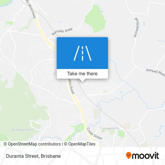 Duranta Street map