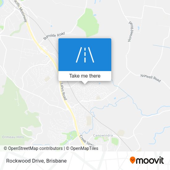 Rockwood Drive map