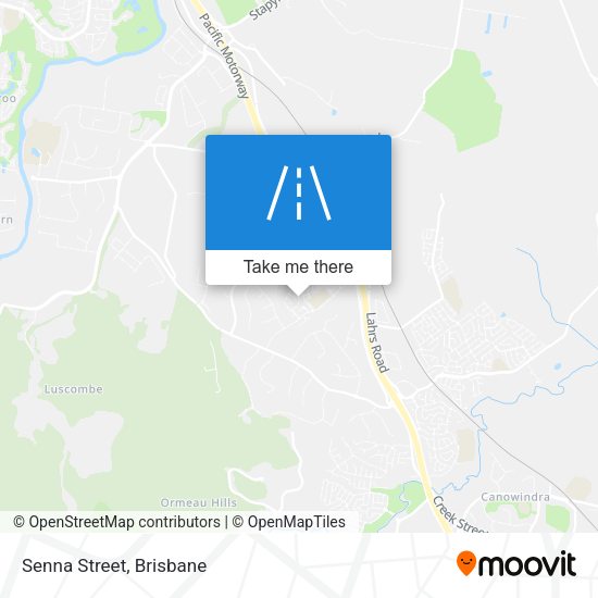 Senna Street map