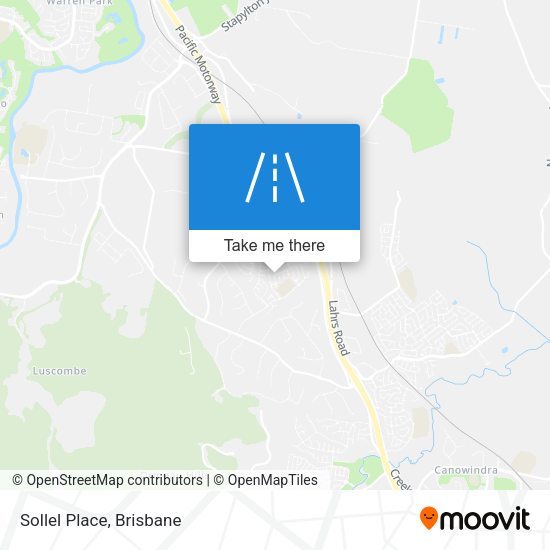 Sollel Place map