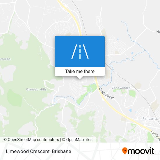 Limewood Crescent map