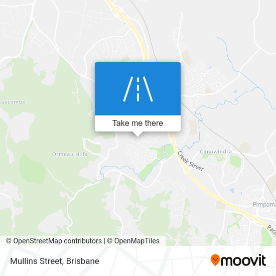 Mullins Street map