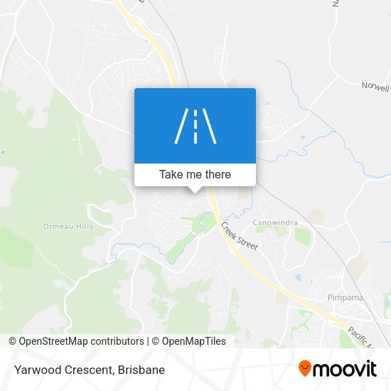 Yarwood Crescent map