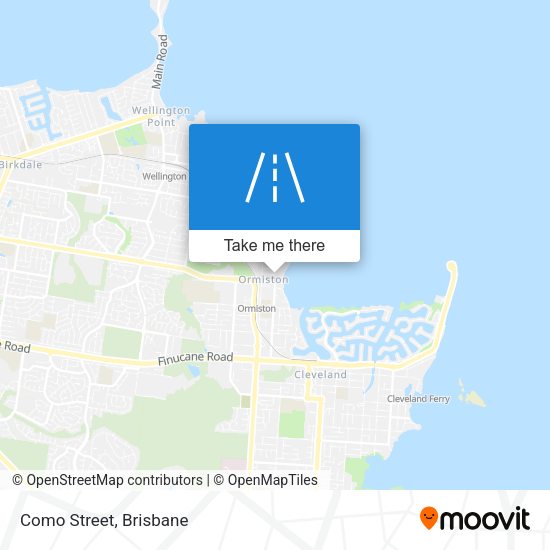 Como Street map