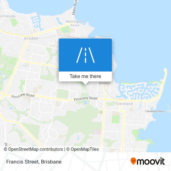 Francis Street map