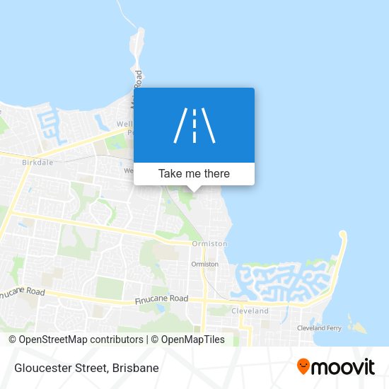 Gloucester Street map