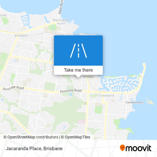 Jacaranda Place map