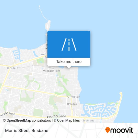 Morris Street map