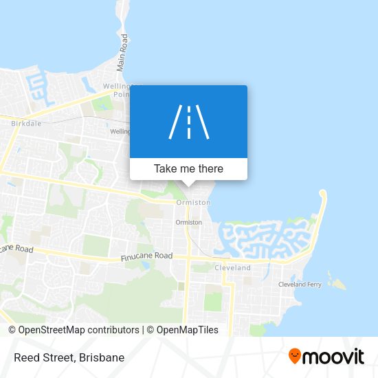 Reed Street map