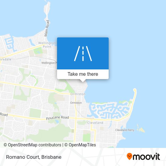 Romano Court map
