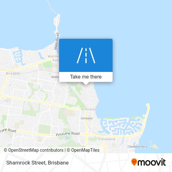 Shamrock Street map