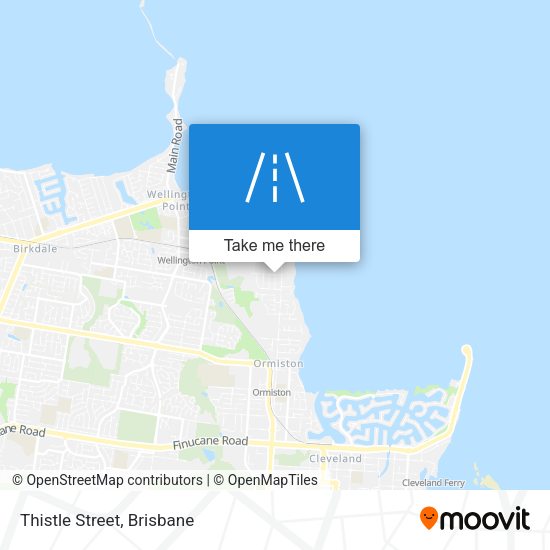 Thistle Street map