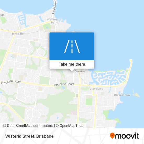 Wisteria Street map