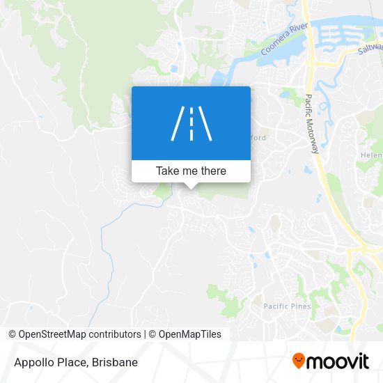 Appollo Place map