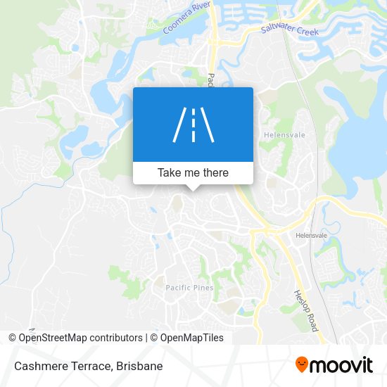 Cashmere Terrace map