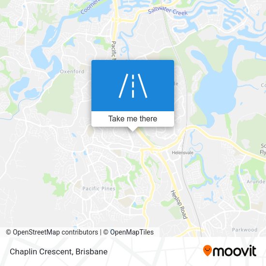 Chaplin Crescent map