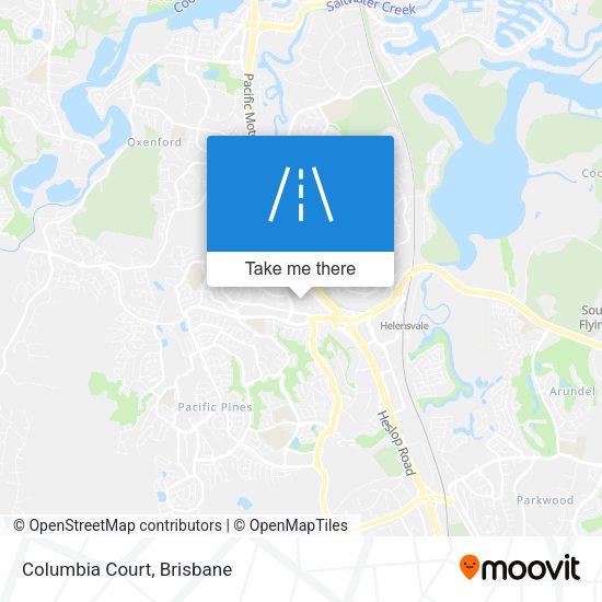 Columbia Court map