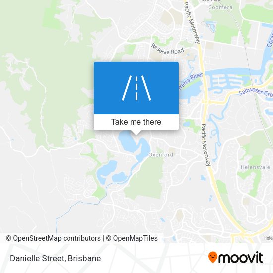 Danielle Street map
