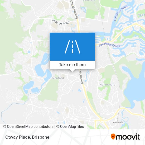 Otway Place map