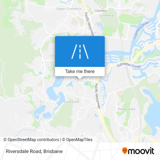 Riversdale Road map