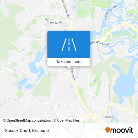 Sussex Court map