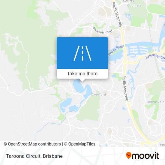 Taroona Circuit map