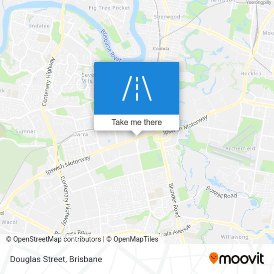 Douglas Street map
