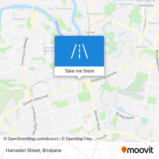 Harraden Street map