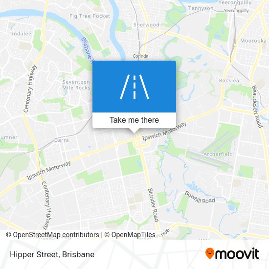 Hipper Street map
