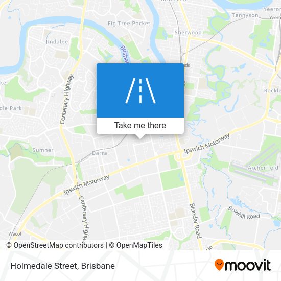 Holmedale Street map