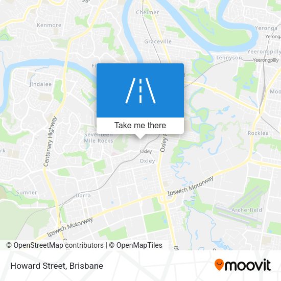 Howard Street map