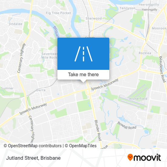Jutland Street map